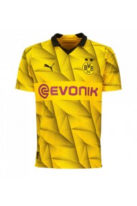Borussia Dortmund Jalkapallovaatteet Kolmaspaita 2023-24 Lyhythihainen